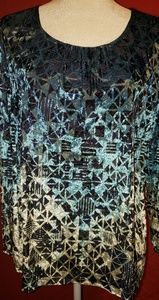 Chico's Festive Long Sleeve Top